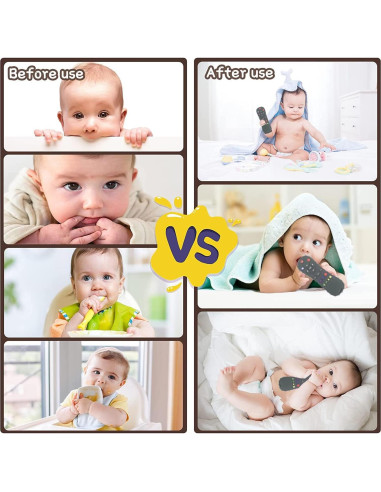 Mordedor de Silicona Control Remoto Bebé 15x5cm Verde