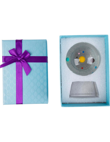 Bola de Cristal 3D Sistema Solar Berry President 8 cm