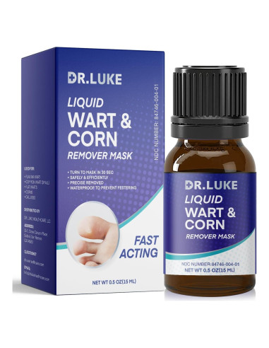 Removedor de Verrugas y Callos Dr. Luke 17% Ácido Salicílico 30g