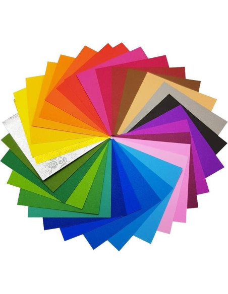 Papel de Origami Doble Cara Origamipolly 100 Hojas 7.62x7.62cm Papel de Origami Doble Cara Origamipolly 100 Hojas 7.62x7.62cm