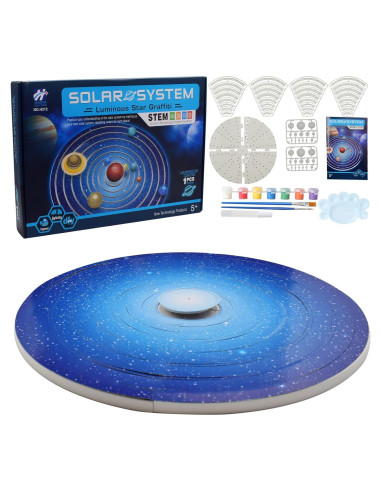 Kit de Modelo del Sistema Solar BCWW 30.99 cm DIY Educativo