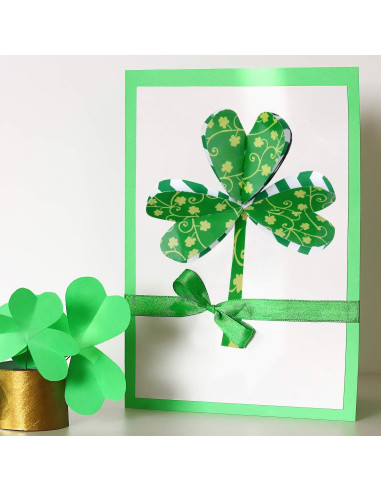 Set de Papel Decorativo FEPITO 30 Hojas A4 San Patricio