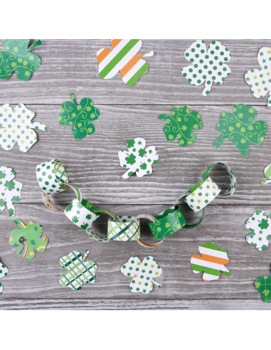 Set de Papel Decorativo FEPITO 30 Hojas A4 San Patricio