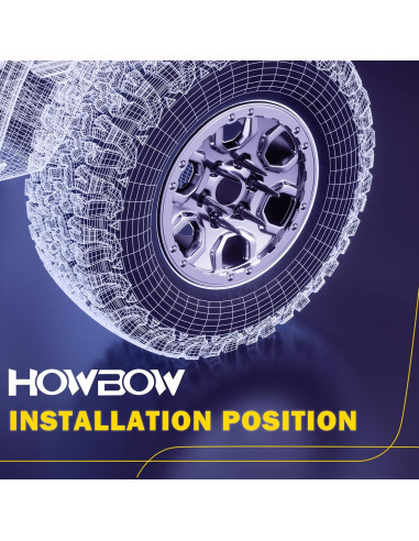 Juego de 24 Tuercas de Pico M14x1.5 Negras HOWBOW