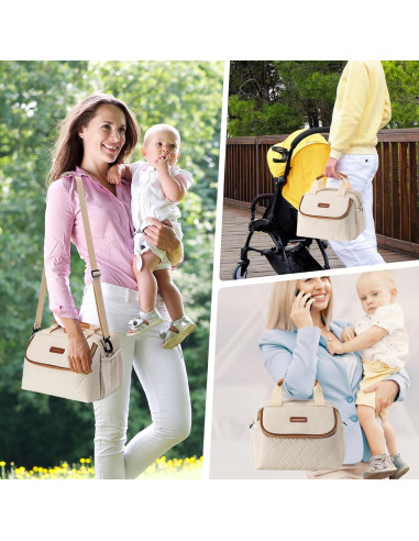Bolsa de Enfriamiento de Leche Materna BABEYER 8.6L Crema