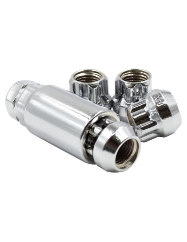 Cerraduras de Rueda Partes de Accesorios de Rueda 9/16"-18 Cromadas