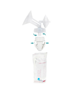 Adaptador para bolsas de leche materna PumpMom - Compatible con Avent y Spectra 2