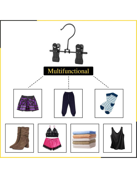 20 Ganchos de Acero Inoxidable JOINSI para Botas y Ropa 20 Ganchos de Acero Inoxidable JOINSI para Botas y Ropa