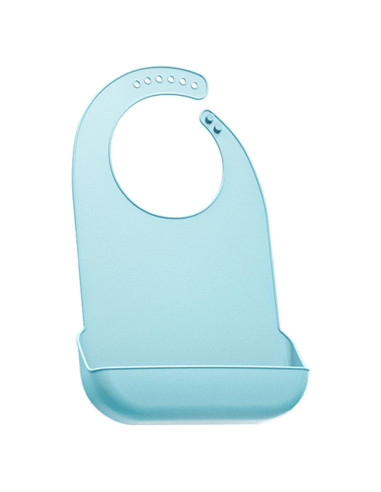 Paquete de 2 Baberos de Silicona Impermeables YYGMSS 52x36cm