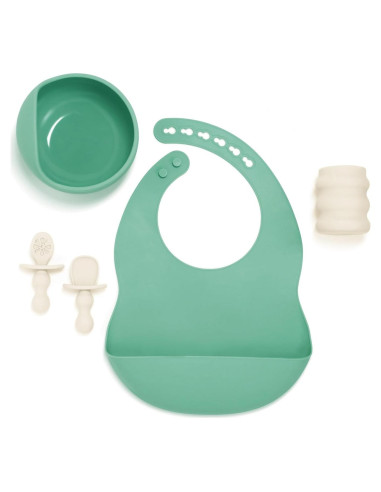 Kit de Alimentación Autonómica Infantino 5 Piezas Silicona BPA Libre