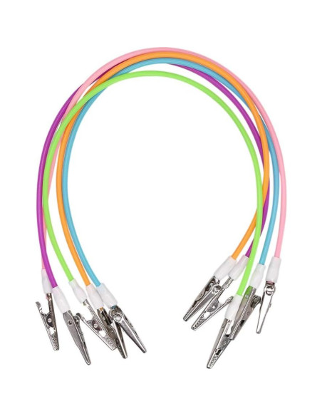 5 Clips para Baberos Dentales Angzhili Silicona Multicolor 5 Clips para Baberos Dentales Angzhili Silicona Multicolor