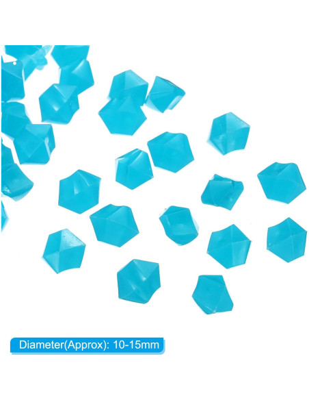 Rocas Brillantes MECCANIXITY 300pcs 10-15mm Azul Oscuro Rocas Brillantes MECCANIXITY 300pcs 10-15mm Azul Oscuro