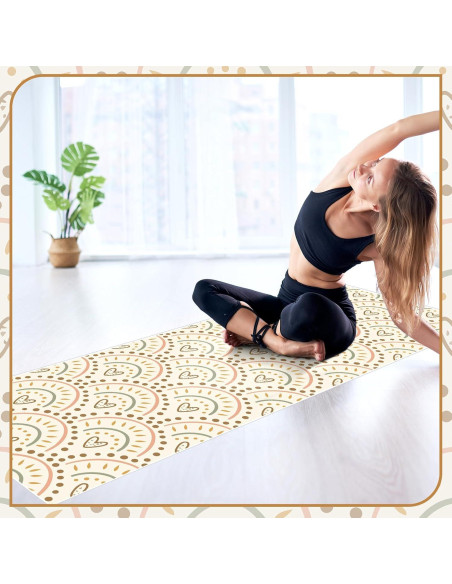 Toalla de Yoga Antideslizante Bulyoou 188x64 cm Microfibra Toalla de Yoga Antideslizante Bulyoou 188x64 cm Microfibra
