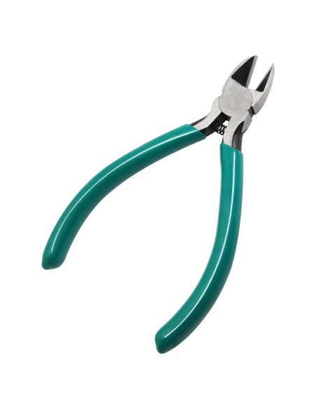 Alicates de Corte Diagonal iexcell 4.5" Verde Acero-Cromo-Vanadio Alicates de Corte Diagonal iexcell 4.5" Verde Acero-Cromo-Vanadio