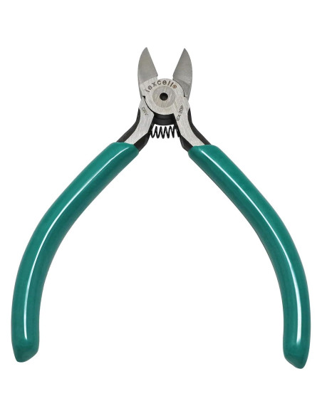 Alicates de Corte Diagonal iexcell 4.5" Verde Acero-Cromo-Vanadio Alicates de Corte Diagonal iexcell 4.5" Verde Acero-Cromo-Vanadio
