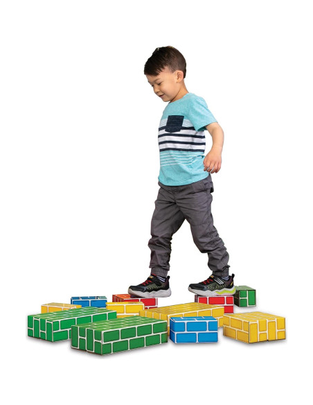 Juego de Bloques de Cartón Apilables 24 Piezas Recursos Creados por el Maestro Juego de Bloques de Cartón Apilables 24 Piezas Recursos Creados por el Maestro