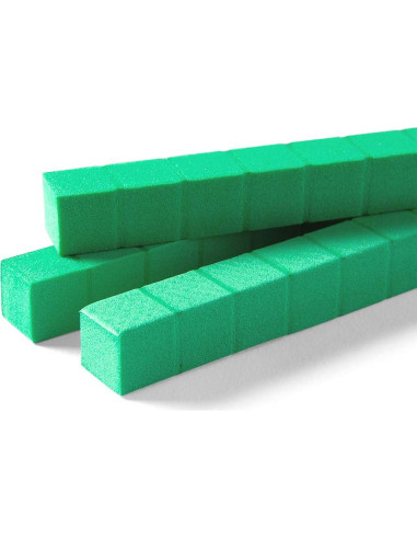 Juego de Bloques de Base Diez de Espuma Hand2Mind - 50 Piezas