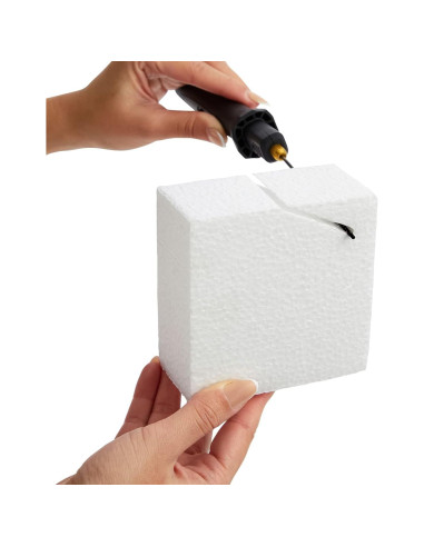 Bloques de Espuma Juvale para Manualidades 12 Piezas 10x10x5 cm