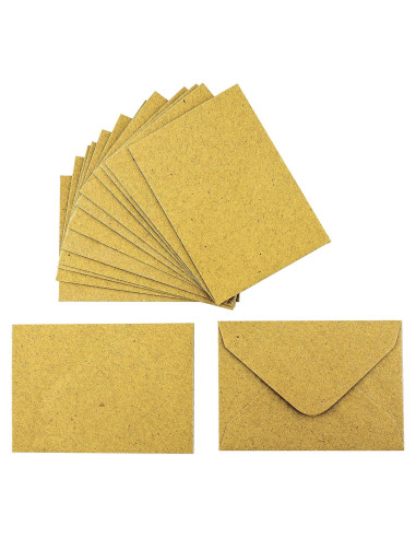 Sobres Mini Kraft Iconikal 100 Cuentas 10.16 x 6.99 cm