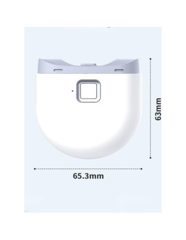 Cortador de Uñas Eléctrico Automático Samo, 2 Velocidades, USB