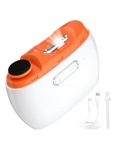 Cortador de Uñas Eléctrico LOVE YOU Studio 2 en 1 Recargable