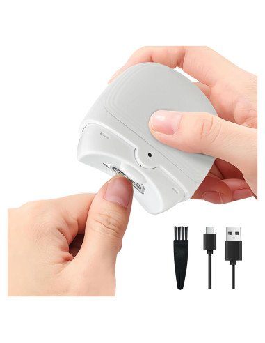 Cortador de Uñas Eléctrico BONISEN con Luz LED y Almacenamiento