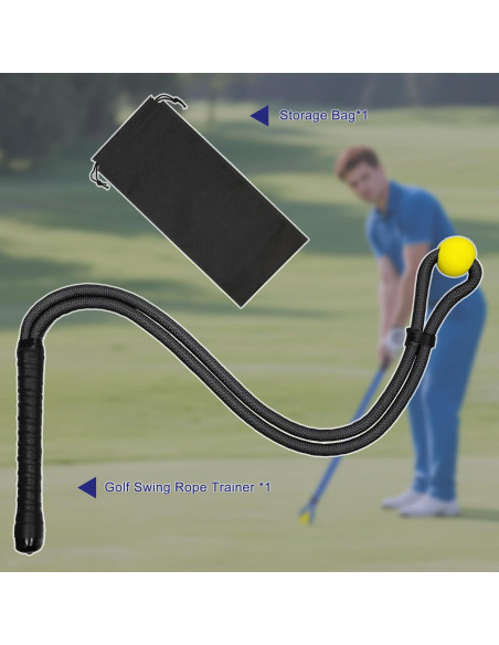 Entrenador de Swing de Golf NGBHM GOLF-SWING-01 Cuerda Nylon Entrenador de Swing de Golf NGBHM GOLF-SWING-01 Cuerda Nylon