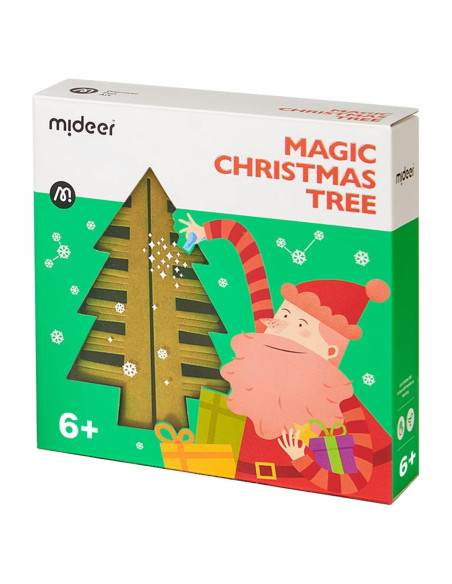 Kit de Crecimiento de Cristales Mideer Árbol de Navidad 17.5cm Kit de Crecimiento de Cristales Mideer Árbol de Navidad 17.5cm