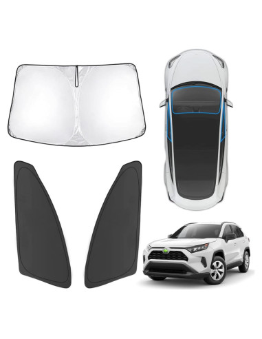 Protector Solar Karltys 3PCS para Toyota RAV4 2019-2025