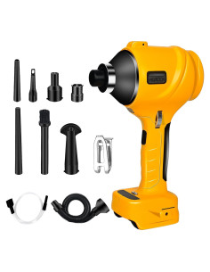 Soplador de Polvo Inalámbrico HUICCN 20V para Batería Dewalt