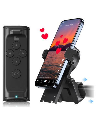 Control Remoto Bluetooth TK-PRO para TikTok y Kindle - Negro