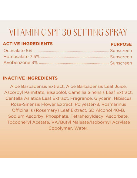 Spray Fijador de Maquillaje InstaNatural SPF 30 con Vitamina C 59 ml Spray Fijador de Maquillaje InstaNatural SPF 30 con Vitamina C 59 ml