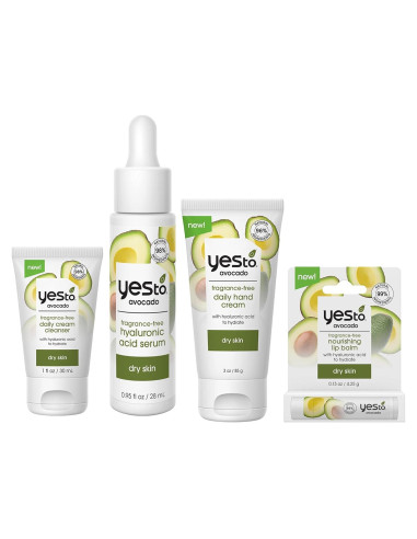Kit Hidratante Sin Fragancia Sí A Aguacate - 4 Productos
