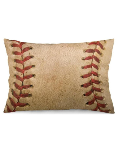 Funda de Cojín Decorativa YUDILINSA 50x76 cm Béisbol