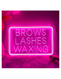 Cartel de Neón LED Personalizado ZPLNOSIN 50.8 CM Rosa