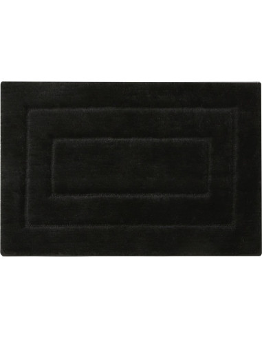 Alfombra de Baño Negra GRANNY SAYS 40x60 cm Antideslizante