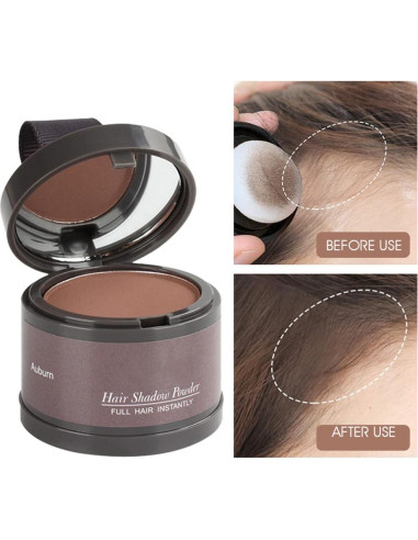 Polvo para Retoque de Raíces Gowwim Castaño 4g - Cubre Canas