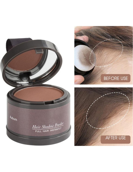 Polvo para Retoque de Raíces Gowwim Castaño 4g - Cubre Canas Polvo para Retoque de Raíces Gowwim Castaño 4g - Cubre Canas
