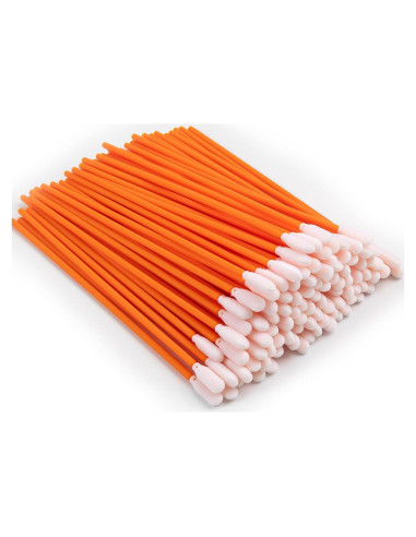Kit de 100 hisopos de limpieza Wellgler 16.31 cm espuma sin pelusa
