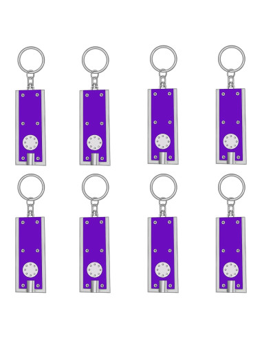 Linterna UV de Llave Daemson - 8 Piezas, Compacta y Portátil
