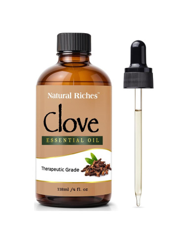 Aceite Esencial de Clavo Natural 118 ml - Grado Terapéutico