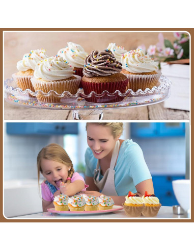 500 Forros de Cupcake Bake Choice Naturales 5 cm Antiadherentes