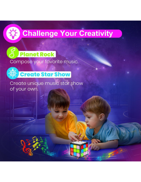 Cubo de Juego Portátil Recargable Xinbeiya - 15 Juegos para Niños 6-14 Años Cubo de Juego Portátil Recargable Xinbeiya - 15 Juegos para Niños 6-14 Años