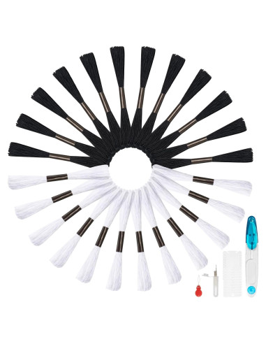 Hilo para Pulseras de Amistad Amrules 24 Madejas Algodón 875.3 cm