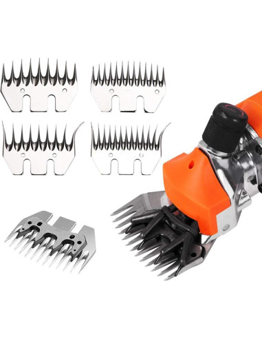 Cuchillas de Cortar Ovejas Walfront - Acero Inoxidable 13 Dientes