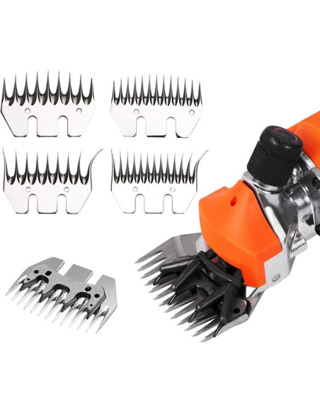 Cuchillas de Cortar Ovejas Walfront - Acero Inoxidable 13 Dientes Cuchillas de Cortar Ovejas Walfront - Acero Inoxidable 13 Dientes