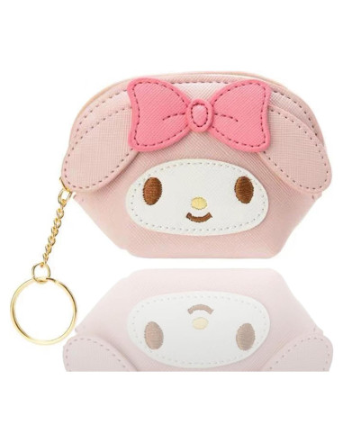 Monedero Kawaii Melo para chicas - Cartera con llavero 10x4.5x6.5cm