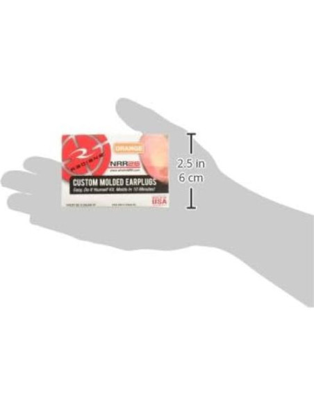 Tapones de Oído Personalizados Radians CEP001-O Naranja Tapones de Oído Personalizados Radians CEP001-O Naranja