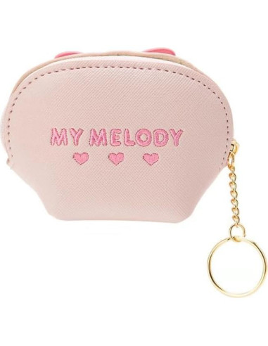 Monedero Kawaii Melo para chicas - Cartera con llavero 10x4.5x6.5cm