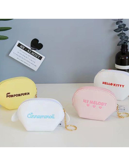 Monedero Kawaii Melo para chicas - Cartera con llavero 10x4.5x6.5cm Monedero Kawaii Melo para chicas - Cartera con llavero 10x4.5x6.5cm